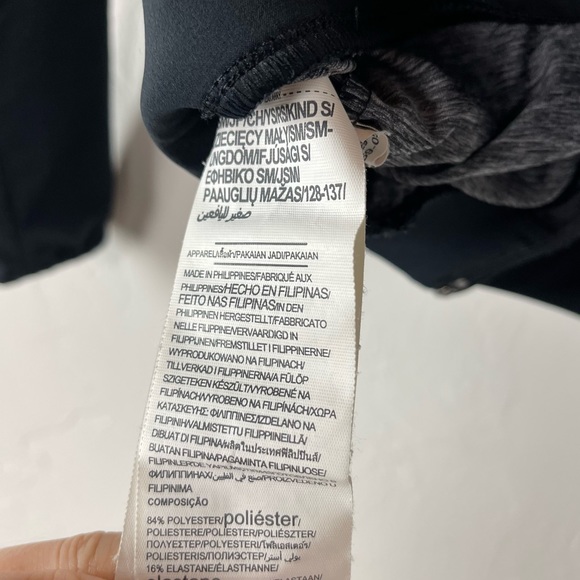 UA Under Armour Jacket Woven Warm Up‎ Black Gray Softshell Full Zip Front Hoodie - Picture 7 of 7